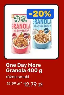 Biedronka One Day More Granola 400 g oferta
