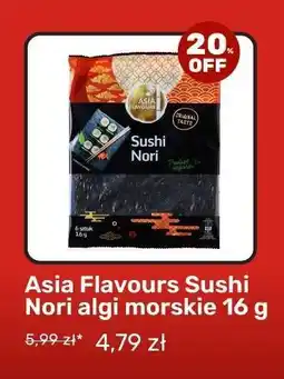 Biedronka Asia Flavours Sushi Nori algi morskie 16 g oferta