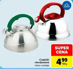 Carrefour Czajniki nierdzewne oferta