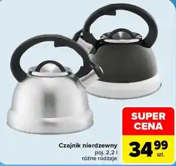 Carrefour Czajnik nierdzewny oferta