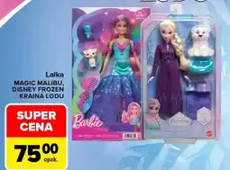 Carrefour Lalka MAGIC MALIBU, DISNEY FROZEN KRAINA LODU oferta