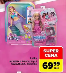 Carrefour Lalka SYRENKA MIGOCZĄCE ŚWIATELKA, BESTIES oferta