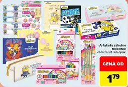 Carrefour Artykuły szkolne MINIONKI oferta