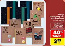 Carrefour Zeszyt tematyczny A5 oferta