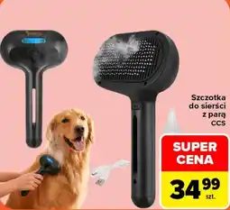 Carrefour Szczotka do sierści z parą CCS oferta