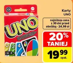 Carrefour Karty UNO oferta