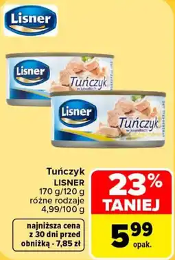 Carrefour Tuńczyk LISNER oferta