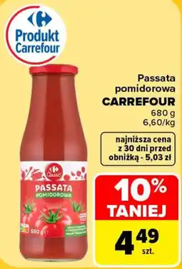 Carrefour Passata Pomidorowa Carrefour oferta