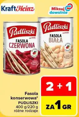 Carrefour Fasola konserwowana PUDLISZKI oferta