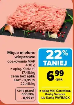 Carrefour Mięso mielone wieprzowe oferta