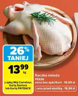 Carrefour Kaczka świeża PEKIN oferta