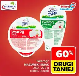 Carrefour Twaróg Mazurski Smak oferta
