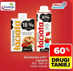 Carrefour Śmietanka UHT ŁACIATA oferta