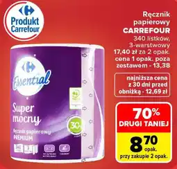 Carrefour Ręcznik papierowy Carrefour oferta