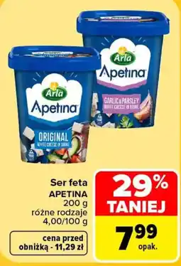 Carrefour Ser feta APETINA oferta