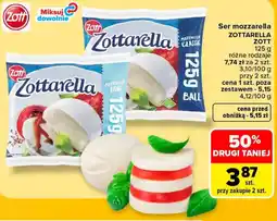 Carrefour Ser mozzarella ZOTTARELLA ZOTT oferta