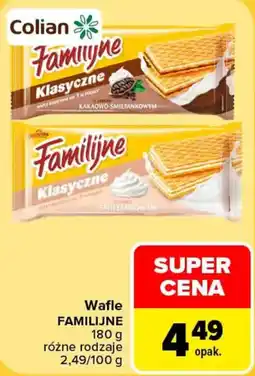 Carrefour Wafle FAMILIJNE oferta