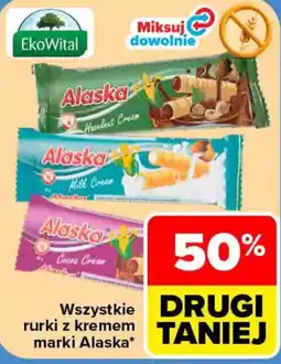 Carrefour Alaska rurki z kremem oferta