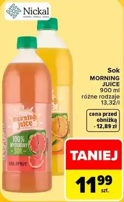 Carrefour Sok MORNING JUICE oferta