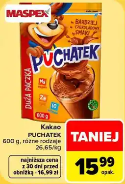 Carrefour Kakao PUCHATEK oferta