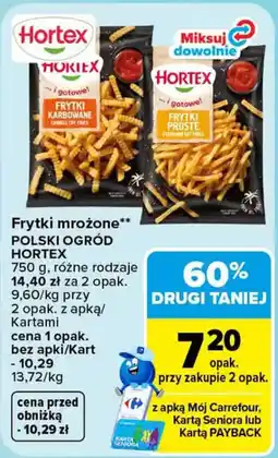 Carrefour Frytki mrożone POLSKI OGRÓD HORETEX oferta