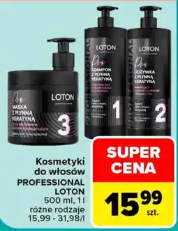 Carrefour Kosmetyki do włosów PROFESSIONAL LOTON oferta