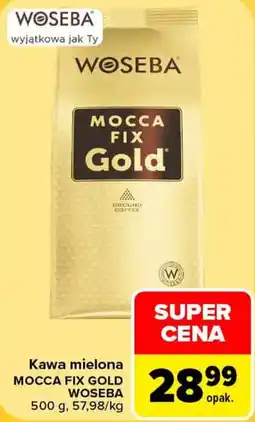 Carrefour Kawa mielona MOCCA FIX GOLD WOSEBA oferta