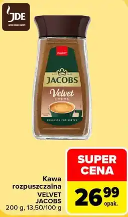 Carrefour Kawa rozpuszczalna VELVET JACOBS oferta