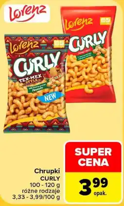 Carrefour Chrupki CURLY oferta