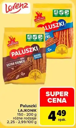 Carrefour Paluszki LAJKONIK oferta