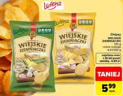 Carrefour Lorenz Chipsy WIEJSKIE ZIEMNIACZKI oferta