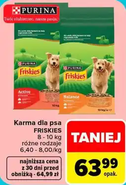 Carrefour Karma dla psa FRISKIES oferta