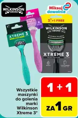 Carrefour Maszynki do golenia Wilkinson Xtreme 3 oferta