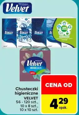 Carrefour Chusteczki higieniczne VELVET oferta