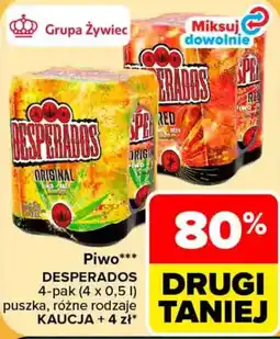 Carrefour Piwo desperados oferta