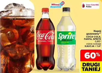 Carrefour Napój gazowany coca-cola, fanta, sprite oferta