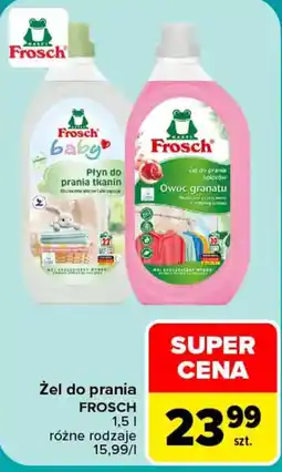 Carrefour Żel do prania FROSCH oferta
