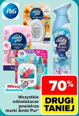 Carrefour Wszystkie odświeżacze powietrza marki Ambi Pur oferta