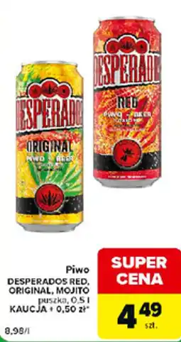 Carrefour Express Piwo DESPERADOS RED, ORIGINAL, MOJITO oferta