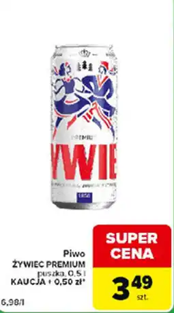Carrefour Express Piwo Żywiec Premium oferta