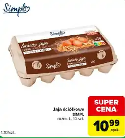 Carrefour Express Jaja ściółkowe simpl oferta