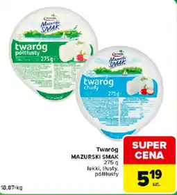 Carrefour Express Twaróg MAZURSKI SMAK oferta