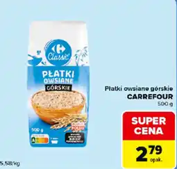 Carrefour Express Płatki owsiane górskie Carrefour oferta