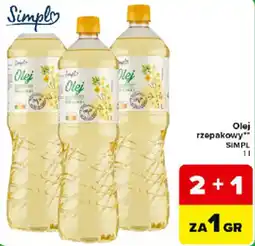 Carrefour Express Olej rzepakowy SIMPL oferta