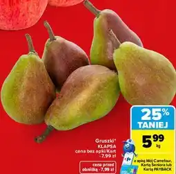 Carrefour Market Gruszki Klapsa oferta