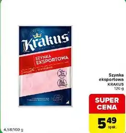 Carrefour Express Szynka eksportowa Krakus oferta