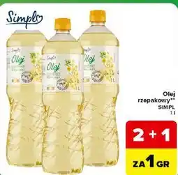 Carrefour Express Olej rzepakowy Simpl oferta
