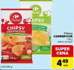 Carrefour Express Chipsy CARREFOUR oferta