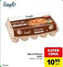 Carrefour Express Jaja ściółkowe Simpl oferta
