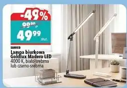 Biedronka Sanico Lampa biurkowa Goldlux Madera LED oferta